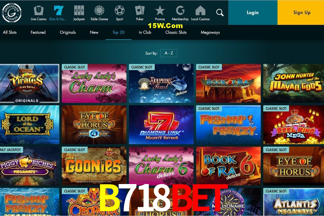 Game Providers B718Bet
