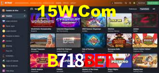 Sinta a adrenalina dos jogos de cassino com B718Bet
